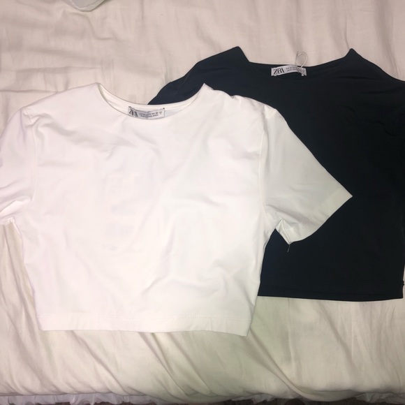 zara crop tops - Picture 1 of 4